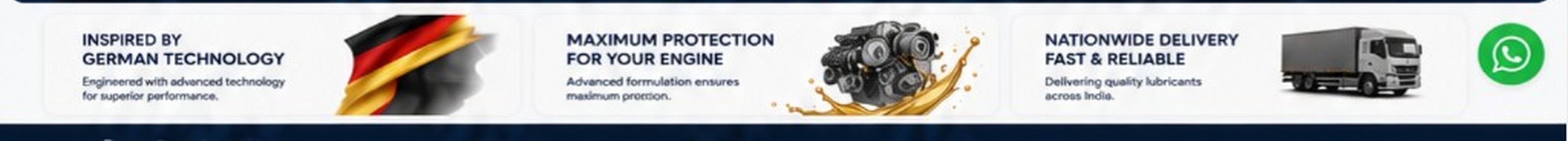 Inspired by German Technology, Maximum Protection for Your Engine, Nationwide Delivery Fast and Reliable